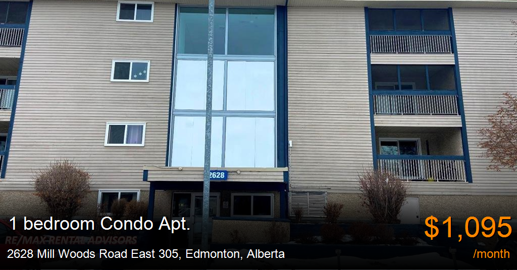 2628 mill woods road east, edmonton Apartment for Rent