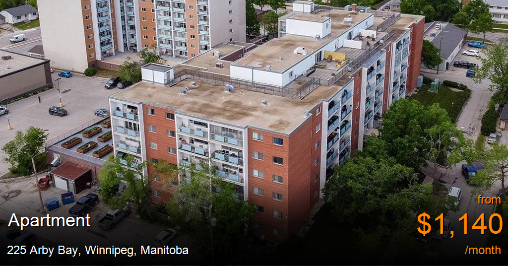 225 arby bay, winnipeg Apartment for Rent