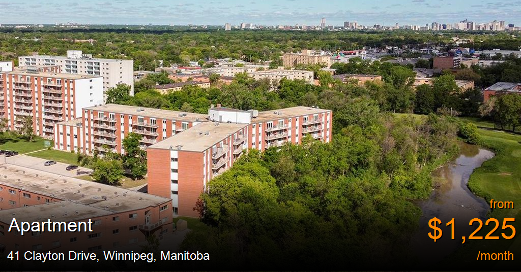 41 clayton drive, winnipeg Apartment for Rent