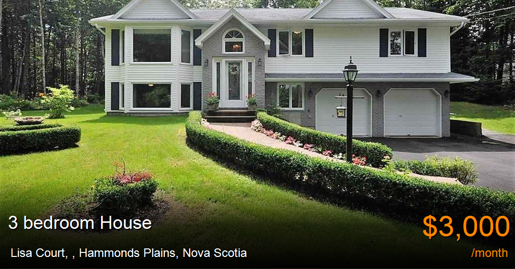 lisa court,, hammonds plains House for Rent