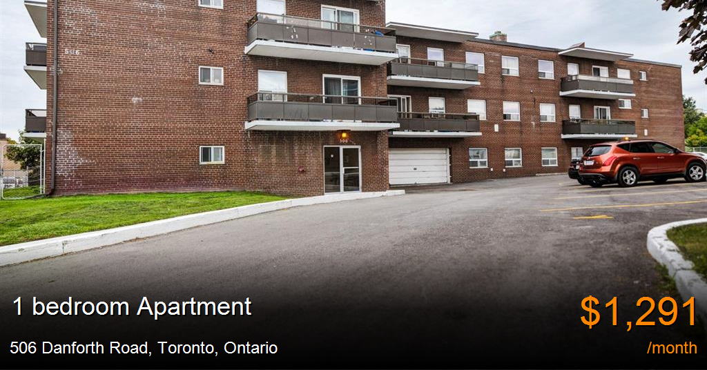 506 danforth road, toronto Apartment for Rent