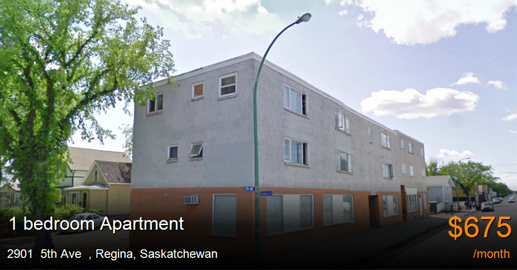 2901 5th ave, regina Apartment for Rent