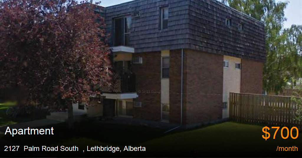 2127 palm road south, lethbridge Apartment for Rent