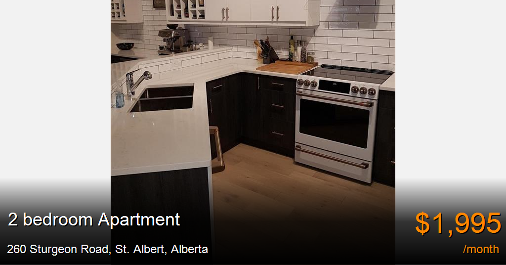 260 sturgeon road, st. albert Apartment for Rent
