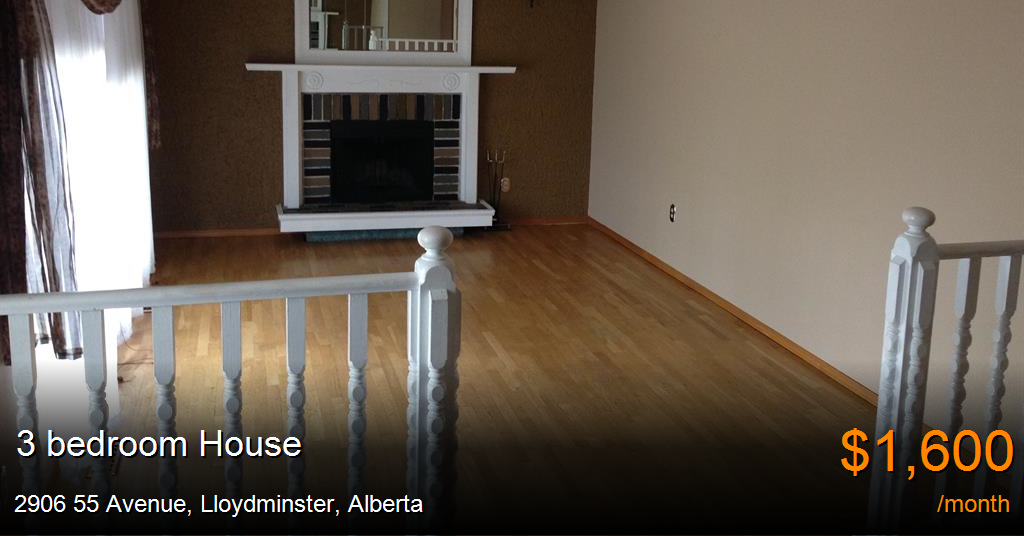 2906 55 avenue, lloydminster House for Rent