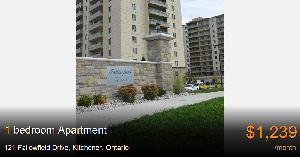 121 fallowfield drive, kitchener Apartment for Rent