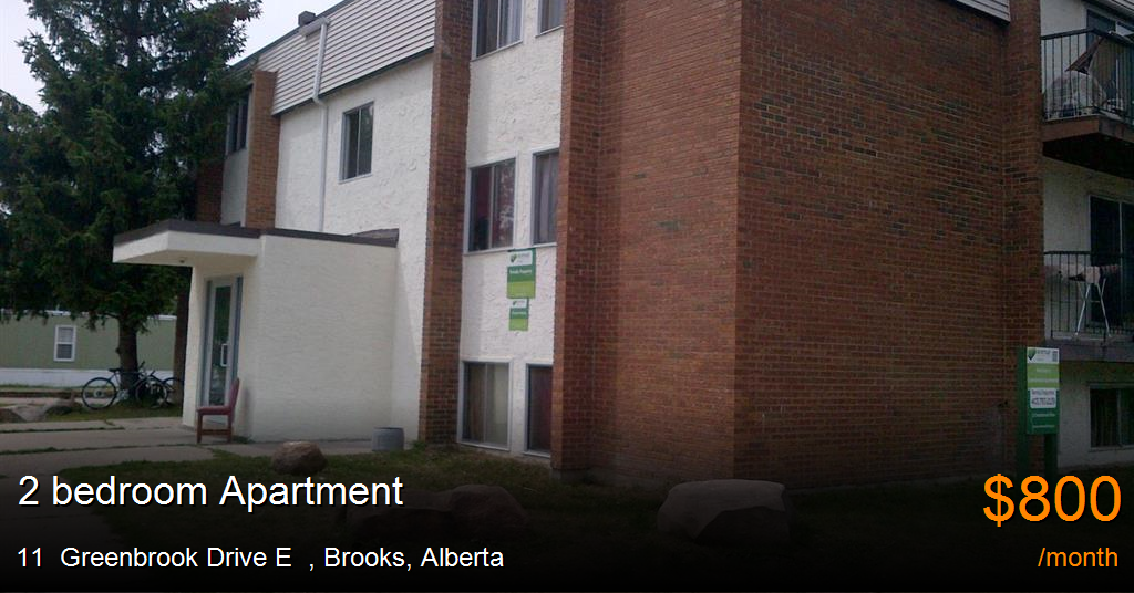 11 greenbrook drive e, brooks Apartment for Rent