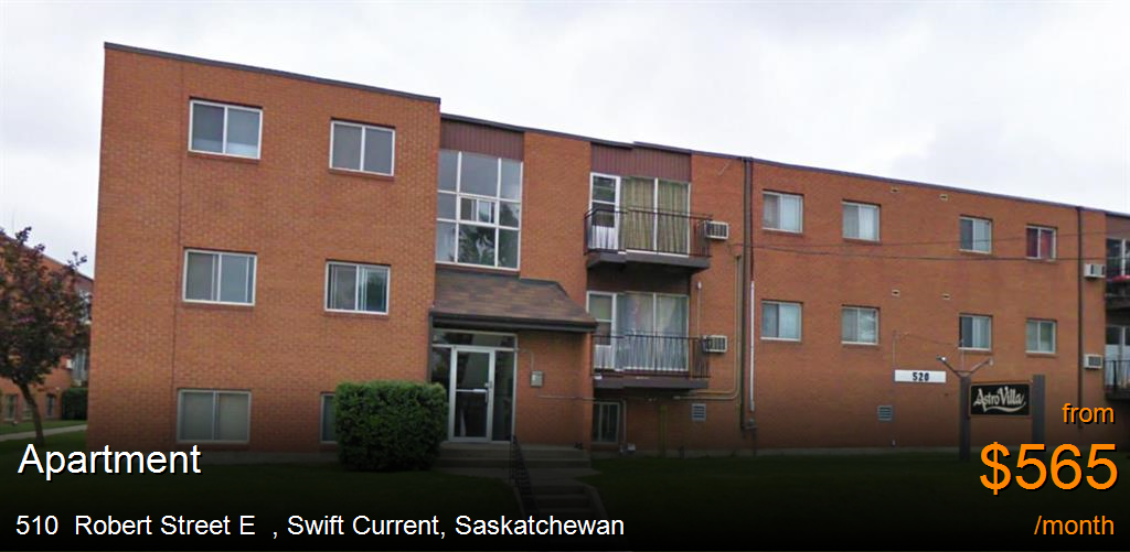510 robert street e, swift current Apartment for Rent