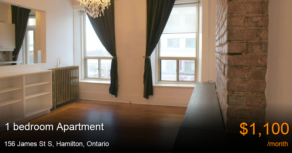 156 james st s, hamilton Apartment for Rent