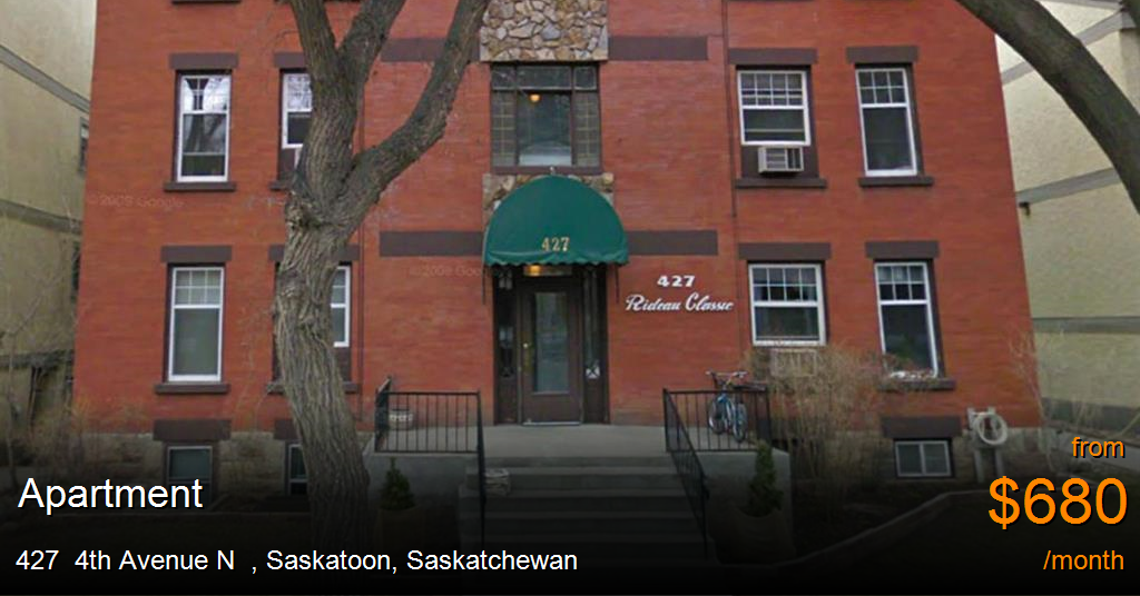 427 4th avenue n, saskatoon Apartment for Rent