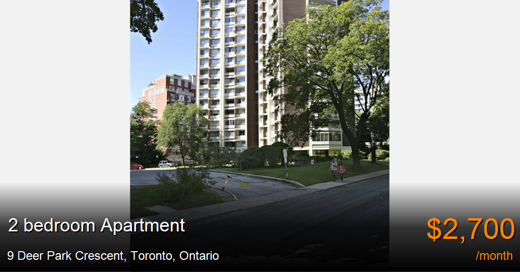 9 deer park crescent, toronto Apartment for Rent