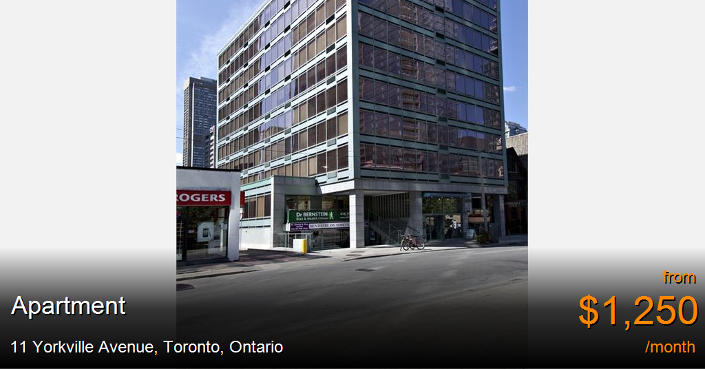 11 yorkville avenue, toronto Apartment for Rent