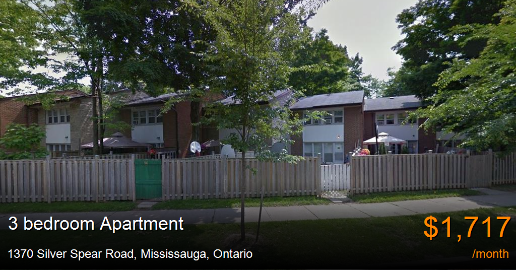1370 Silver Spear Road, Mississauga Apartment for Rent B30626