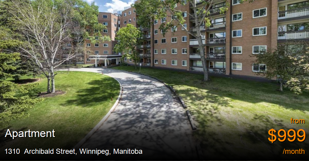 1310 archibald street, winnipeg Apartment for Rent