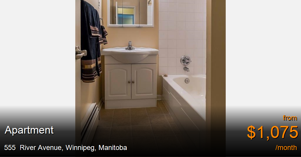 555 River Avenue, Winnipeg Apartment for Rent