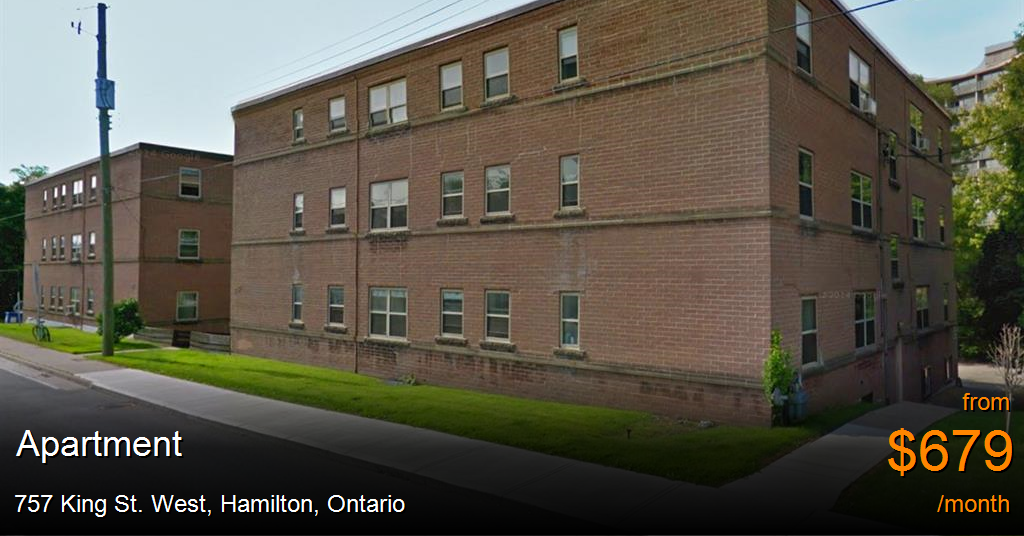 757 king st. west, hamilton Apartment for Rent