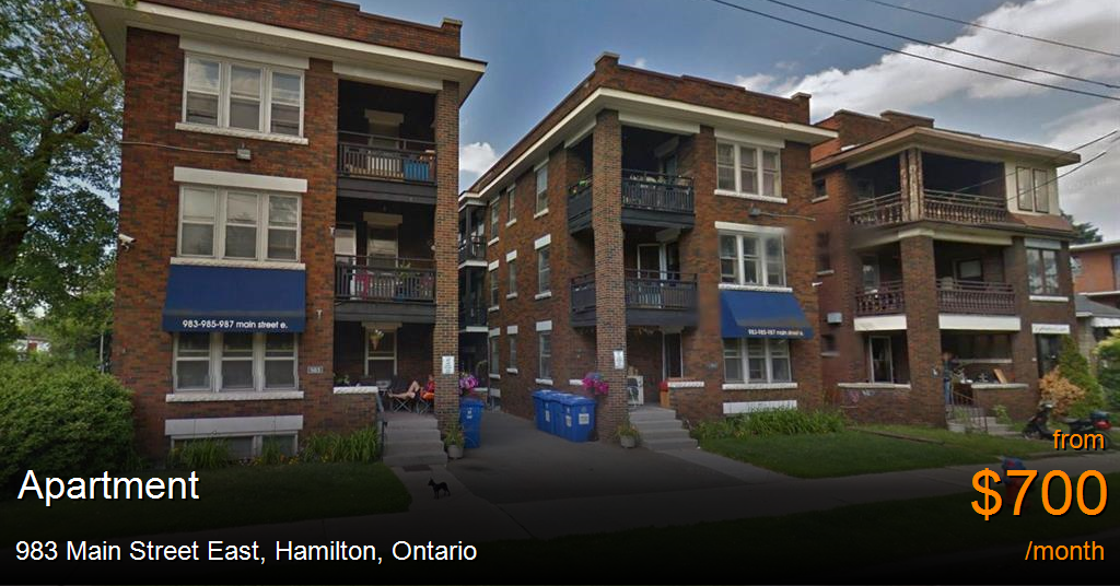 983 main street east, hamilton Apartment for Rent