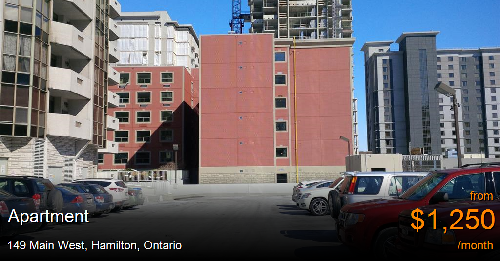 149 main west, hamilton Apartment for Rent