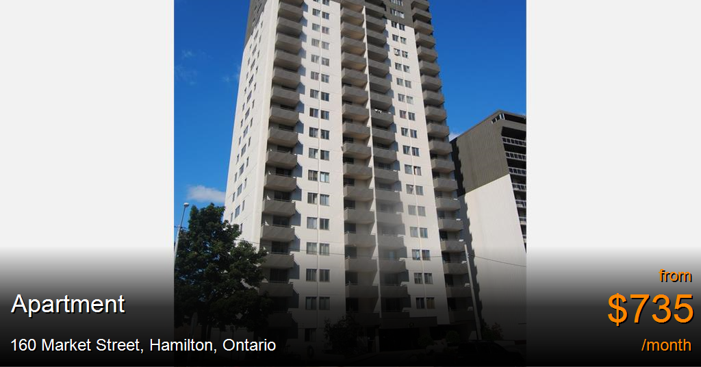160 Market Street, Hamilton Apartment for Rent B31392