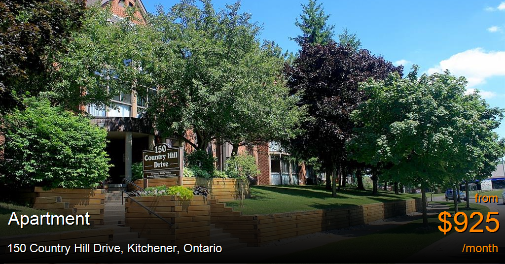 150 country hill drive, kitchener Apartment for Rent