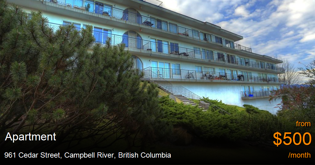 961 cedar street, campbell river Apartment for Rent