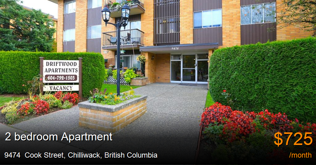 9474 cook street, chilliwack Apartment for Rent
