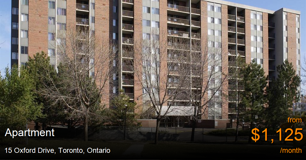 15 oxford drive, toronto Apartment for Rent