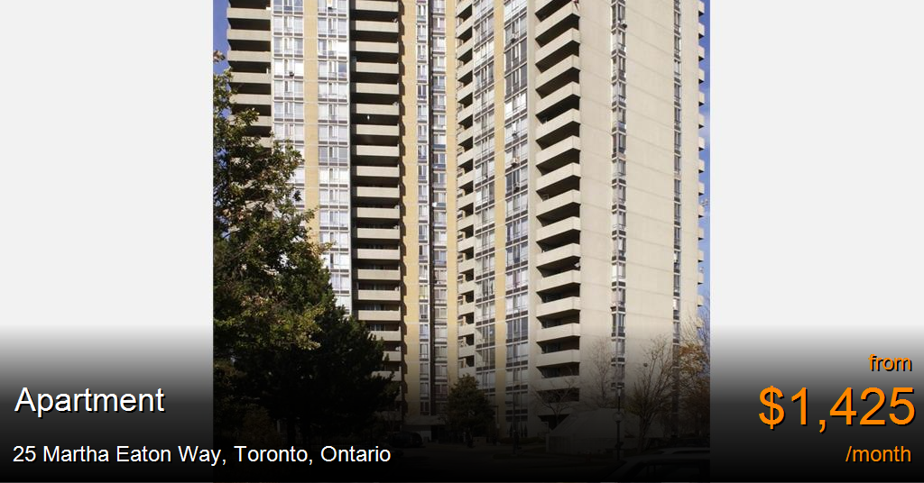 25 Martha Eaton Way, Toronto Apartment for Rent B32668