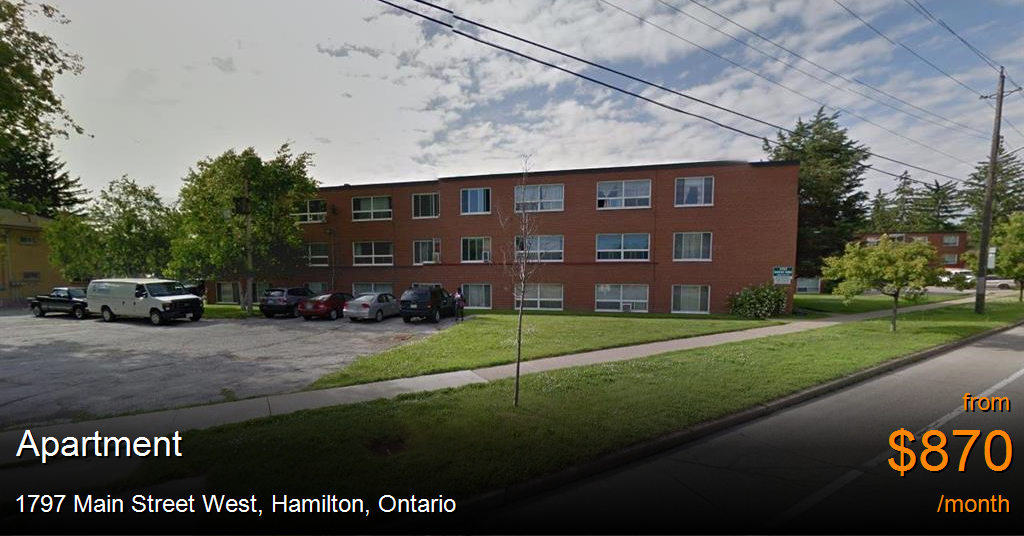 1797 main street west, hamilton Apartment for Rent
