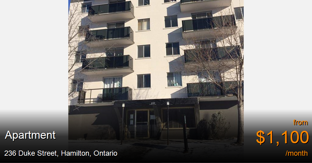 236 duke street, hamilton Apartment for Rent