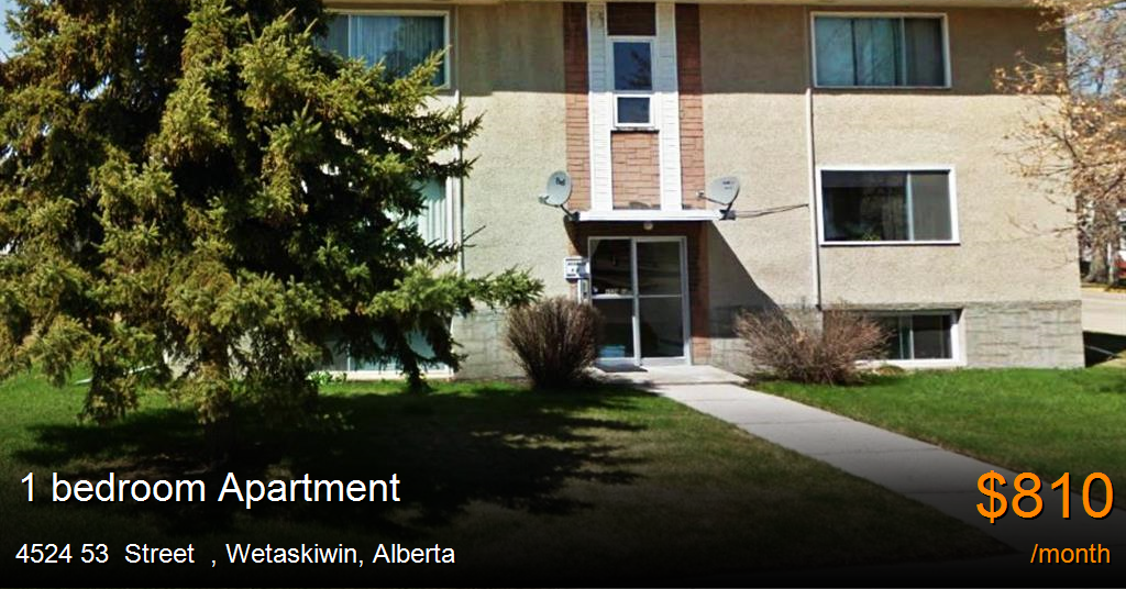 4524 53 street, wetaskiwin Apartment for Rent