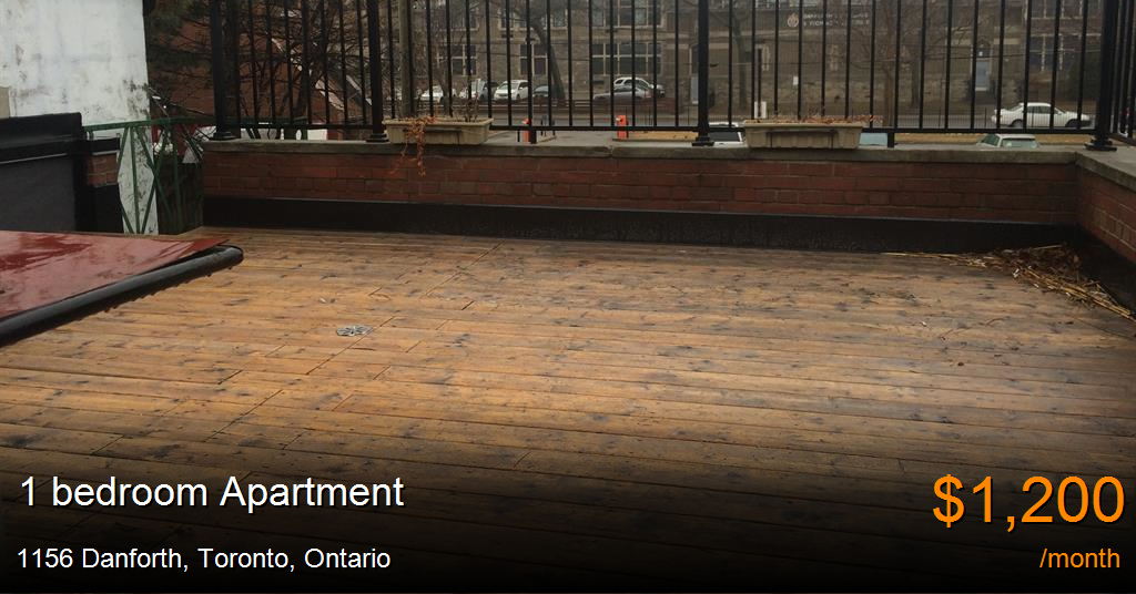 1156 danforth, toronto Apartment for Rent