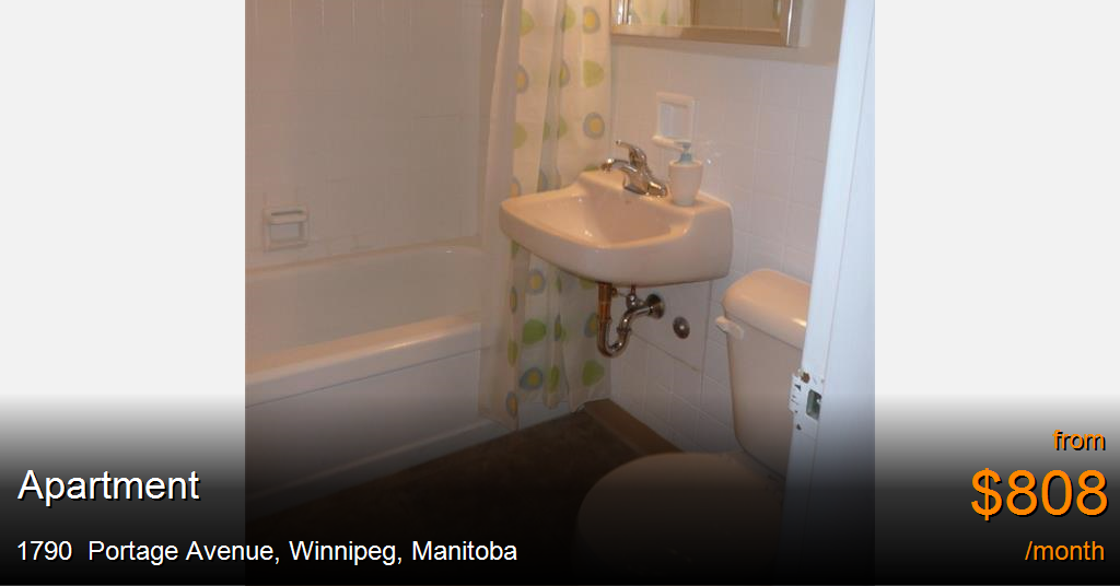 1790 Portage Avenue, Winnipeg Apartment for Rent