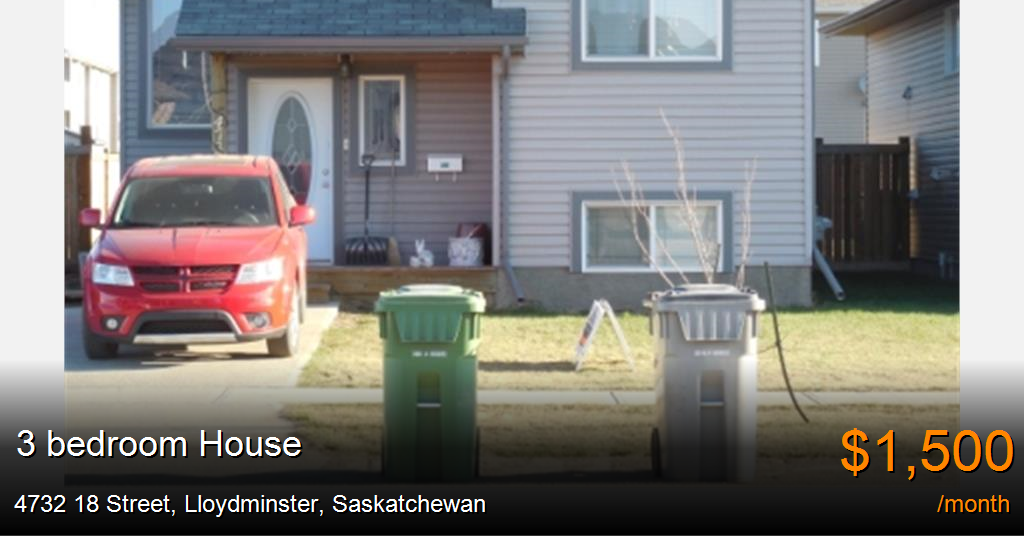 4732 18 street, lloydminster House for Rent