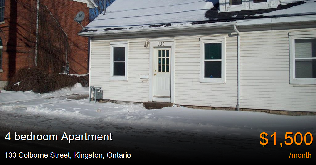 133 colborne street, kingston Apartment for Rent