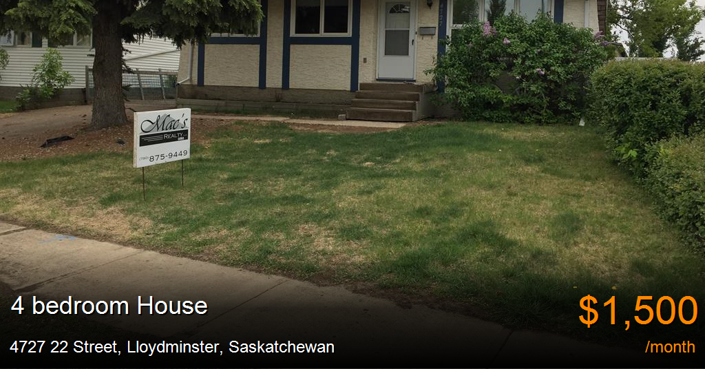 4727 22 street, lloydminster House for Rent