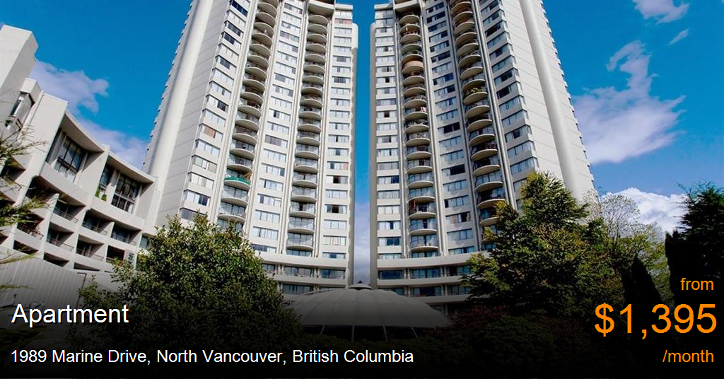 1989 Marine Drive, North Vancouver Apartment for Rent