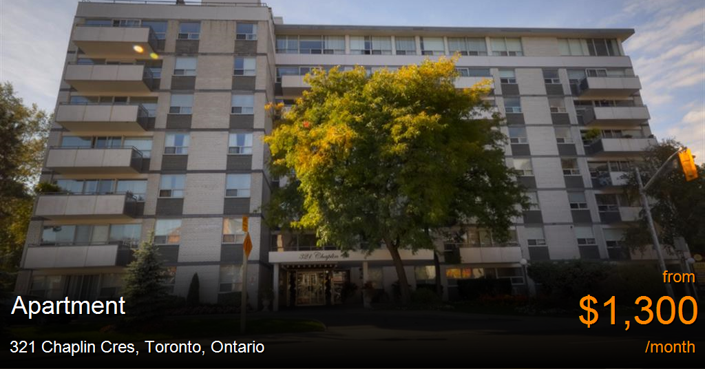 321 chaplin cres, toronto Apartment for Rent