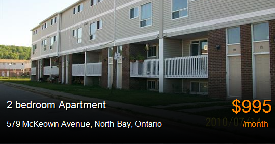 579 McKeown Avenue, North Bay - Apartment for Rent