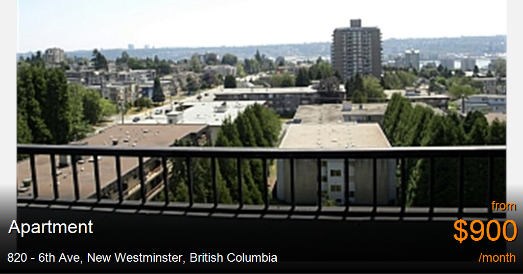820 6th ave, new westminster Apartment for Rent