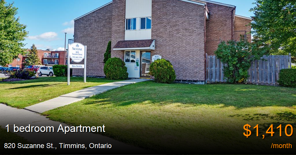 820 suzanne st., timmins Apartment for Rent