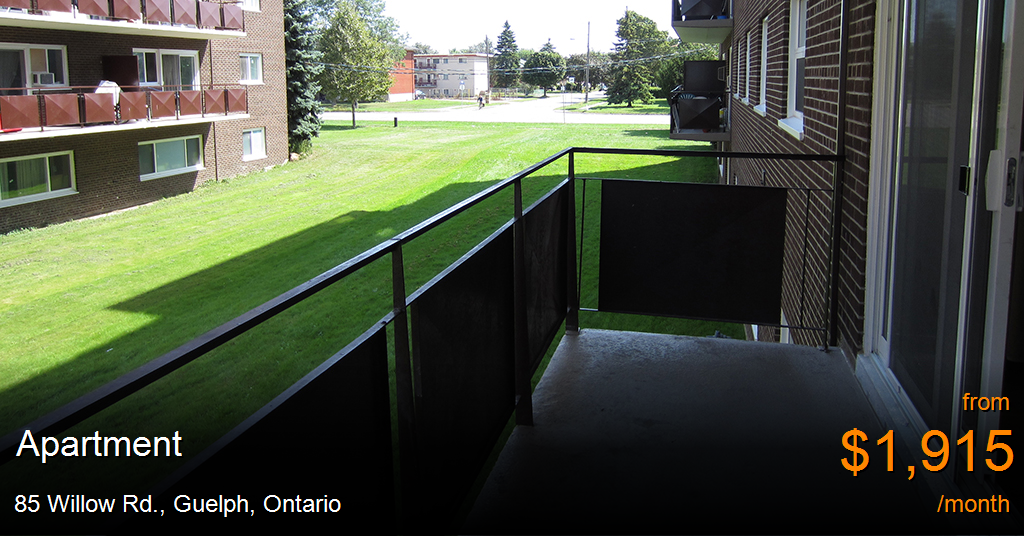 85 willow rd., guelph Apartment for Rent
