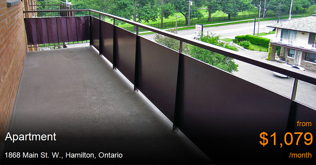 1868 main st. w., hamilton Apartment for Rent