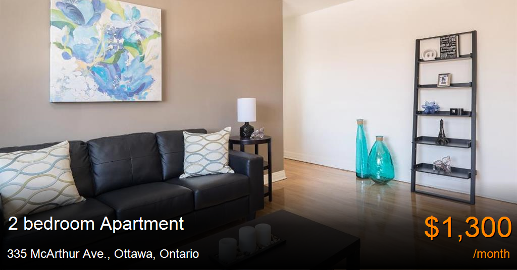 335 McArthur Ave., Ottawa Apartment for Rent