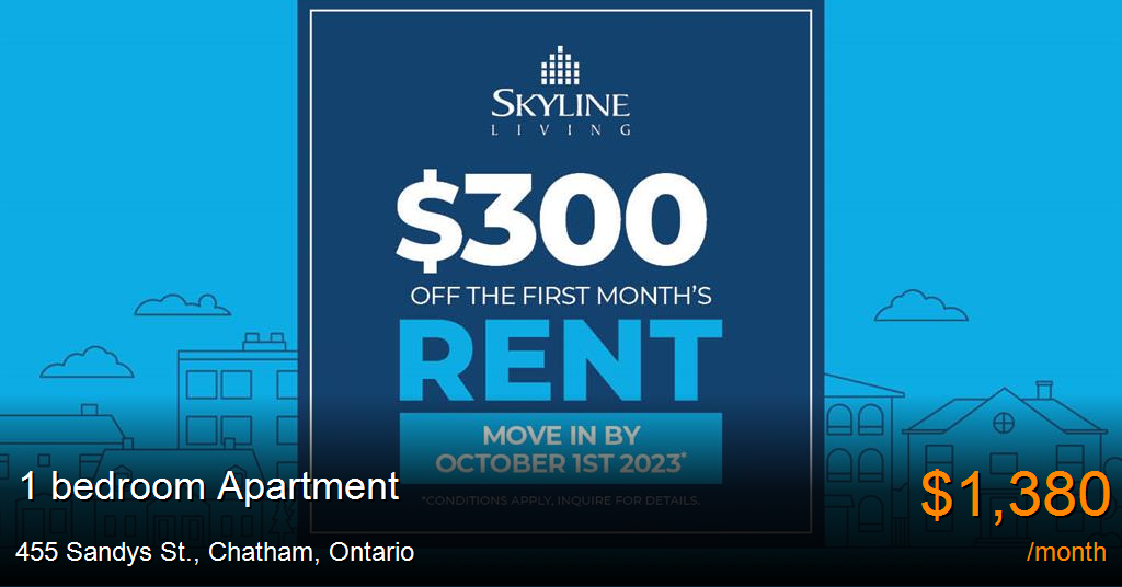 455 Sandys St., Chatham Apartment for Rent