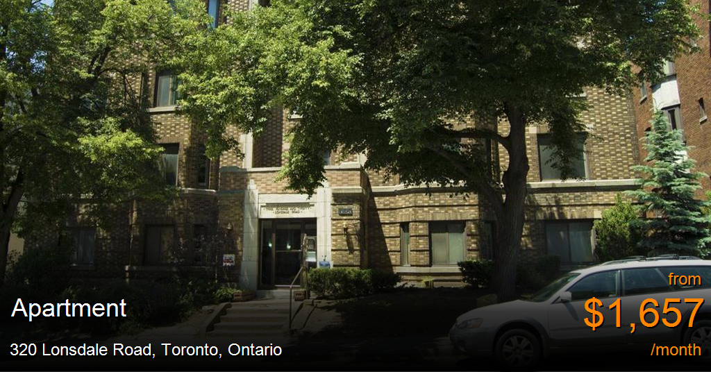 320 Lonsdale Road, Toronto Apartment for Rent