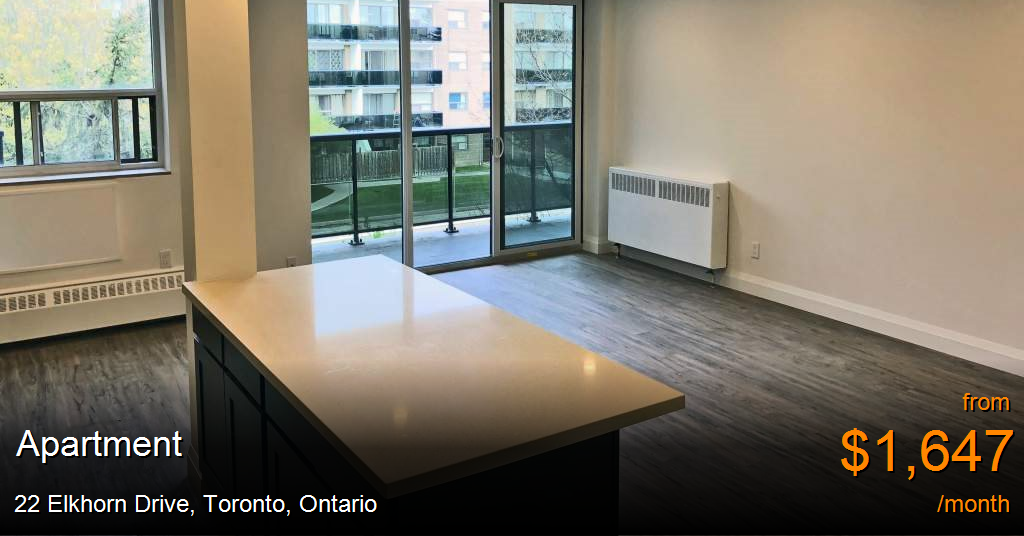 22 elkhorn drive, toronto Apartment for Rent