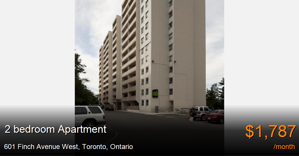 601 finch avenue west, toronto Apartment for Rent