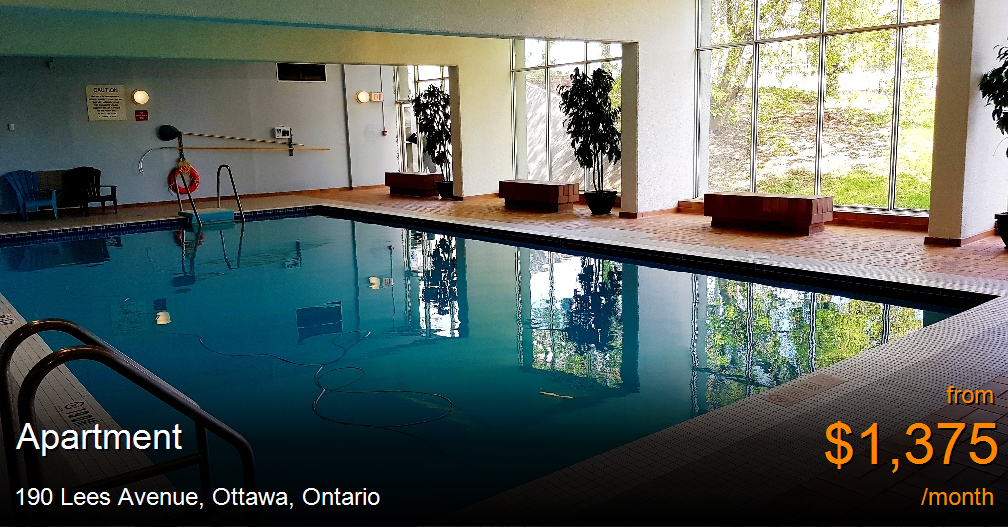 190 lees avenue, ottawa Apartment for Rent