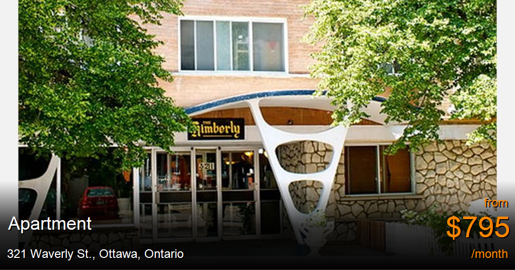 321 waverly st., ottawa Apartment for Rent